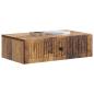 Preview: Wandmontierter Beistelltisch Altholz 59 x 34,5 x 17 cm
