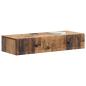Preview: Wandmontierter Beistelltisch Altholz 87,5 x 34,5 x 17 cm
