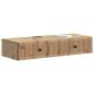 Preview: Wandmontierter Beistelltisch 87,5 x 34,5 x 17 cm Holzwerkstoff