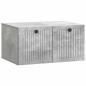 Preview: Wandmontierter TV-Schrank Betongrau 59,5 x 41 x 30 cm