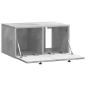 Preview: Wandmontierter TV-Schrank Betongrau 59,5 x 41 x 30 cm