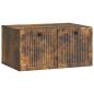 Preview: Wandmontierter TV-Schrank Geräucherte Eiche 59,5 x 41 x 30 cm