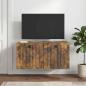 Preview: Wandmontierter TV-Schrank Geräucherte Eiche 59,5 x 41 x 30 cm