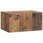 Preview: Wandmontierter TV-Schrank Altholz 59,5 x 41 x 30 cm
