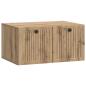 Preview: Wandmontierter TV-Schrank 59,5 x 41 x 30 cm Artisan-Eiche