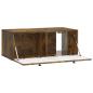 Preview: Wandmontierter TV-Schrank Geräucherte Eiche 78,5 x 41 x 30 cm