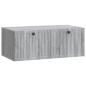Preview: Wandmontierter TV-Schrank Graues Sonoma 78,5 x 41 x 30 cm
