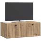 Preview: Wandmontierter TV-Schrank 78,5 x 41 x 30 cm Artisan-Eiche