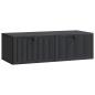 Preview: Wandmontierter TV-Schrank Schwarz 98 x 41 x 30 cm Holzwerkstoff