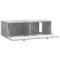 Preview: Wandmontierter TV-Schrank Betongrau 98 x 41 x 30 cm