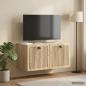Preview: ARDEBO.de - Wandmontierter TV-Schrank Sonoma-Eiche 59,5 x 31 x 30 cm