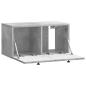 Preview: Wandmontierter TV-Schrank Betongrau 59,5 x 31 x 30 cm