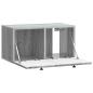 Preview: Wandmontierter TV-Schrank Graues Sonoma 59,5 x 31 x 30 cm