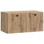 Preview: Wandmontierter TV-Schrank 59,5 x 31 x 30 cm Artisan-Eiche