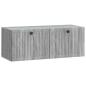 Preview: Wandmontierter TV-Schrank Graues Sonoma 78,5 x 31 x 30 cm