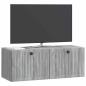 Preview: Wandmontierter TV-Schrank Graues Sonoma 78,5 x 31 x 30 cm