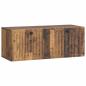 Preview: Wandmontierter TV-Schrank Altholz 78,5 x 31 x 30 cm