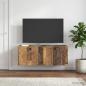 Preview: Wandmontierter TV-Schrank Altholz 78,5 x 31 x 30 cm