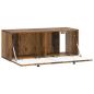 Preview: Wandmontierter TV-Schrank Altholz 78,5 x 31 x 30 cm