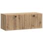 Preview: Wandmontierter TV-Schrank 78,5 x 31 x 30 cm Artisan-Eiche