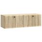Preview: Wandmontierter TV-Schrank Sonoma-Eiche 98 x 31 x 30 cm