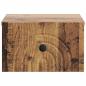 Preview: Wandmontierter Nachttisch Altholz 33 x 34,5 x 20 cm