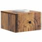 Preview: Wandmontierter Nachttisch 2 stk. Altholz 33 x 34,5 x 20 cm