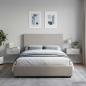 Preview: ARDEBO.de - Wandmontierter Nachttisch 2 Stk. Betongrau 49 x 34,5 x 20 cm
