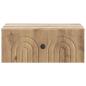 Preview: Wandmontierter Nachttisch Artisan-Eiche 49 x 34,5 x 20 cm