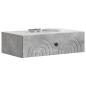 Preview: Wandmontierter Beistelltisch 59 x 34,5 x 17 cm Holzwerkstoff