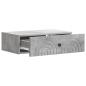 Preview: Wandmontierter Beistelltisch 59 x 34,5 x 17 cm Holzwerkstoff