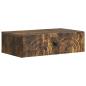 Preview: Wandmontierter Beistelltisch 59 x 34,5 x 17 cm Holzwerkstoff