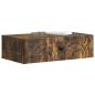 Preview: Wandmontierter Beistelltisch 59 x 34,5 x 17 cm Holzwerkstoff