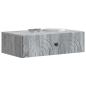 Preview: Wandmontierter Beistelltisch 59 x 34,5 x 17 cm Holzwerkstoff