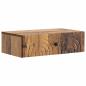 Preview: Wandmontierter Beistelltisch 59 x 34,5 x 17 cm Holzwerkstoff