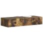Preview: Wandmontierter Beistelltisch 87,5 x 34,5 x 17 cm Holzwerkstoff