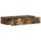 Preview: Wandmontierter Beistelltisch 87,5 x 34,5 x 17 cm Holzwerkstoff