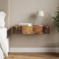 Preview: ARDEBO.de - Wandmontierter Beistelltisch 87,5 x 34,5 x 17 cm Holzwerkstoff