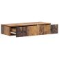 Preview: Wandmontierter Beistelltisch 87,5 x 34,5 x 17 cm Holzwerkstoff