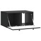 Preview: Wandmontierter TV-Schrank Schwarz 59,5 x 41 x 30 cm
