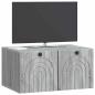 Preview: Wandmontierter TV-Schrank Graues Sonoma 59,5 x 41 x 30 cm