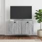 Preview: Wandmontierter TV-Schrank Graues Sonoma 59,5 x 41 x 30 cm