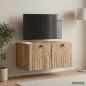 Preview: ARDEBO.de - Wandmontierter TV-Schrank 59,5 x 41 x 30 cm Artisan-Eiche