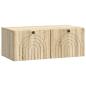 Preview: Wandmontierter TV-Schrank Sonoma-Eiche 78,5 x 41 x 30 cm