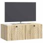 Preview: Wandmontierter TV-Schrank Sonoma-Eiche 78,5 x 41 x 30 cm
