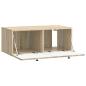 Preview: Wandmontierter TV-Schrank Sonoma-Eiche 78,5 x 41 x 30 cm