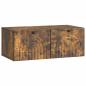 Preview: Wandmontierter TV-Schrank Geräucherte Eiche 78,5 x 41 x 30 cm
