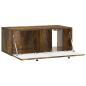 Preview: Wandmontierter TV-Schrank Geräucherte Eiche 78,5 x 41 x 30 cm