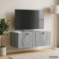 Preview: Wandmontierter TV-Schrank Graues Sonoma 78,5 x 41 x 30 cm
