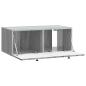 Preview: Wandmontierter TV-Schrank Graues Sonoma 78,5 x 41 x 30 cm